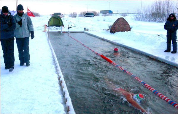 Ice swimming : faut pas être givré ! 