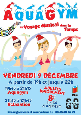 Soirée AQUAGYM à Millau