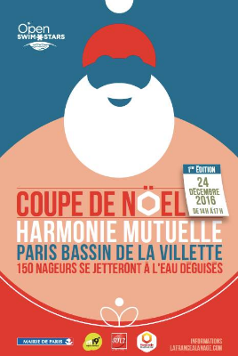 Paris à la nage relance la Coupe de Noël au bassin de la Villette à Paris 