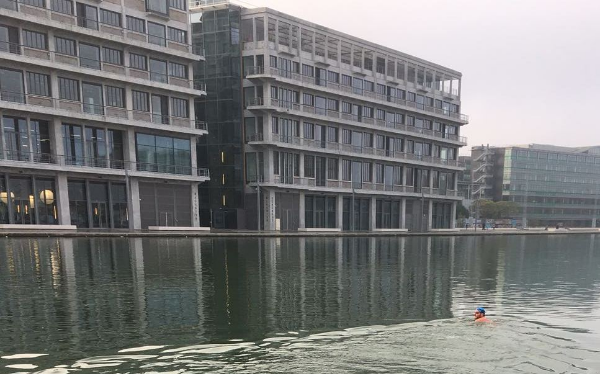 Baignade à 2°C ... Quelle expérience !