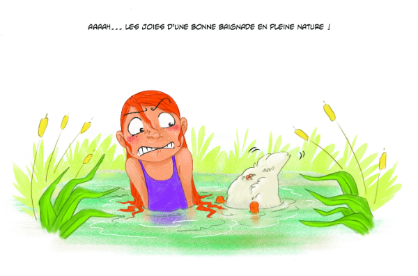 Brèves de plongeoir : baignade naturelle !