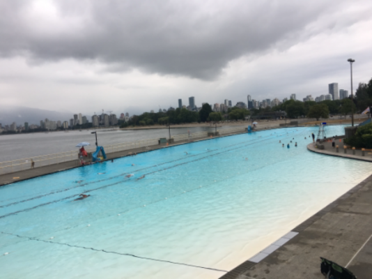 The Vancouver way of swimming :-)