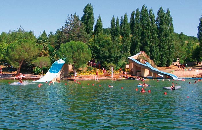 avis lac  des 3 vallees parc aquatique du camping 